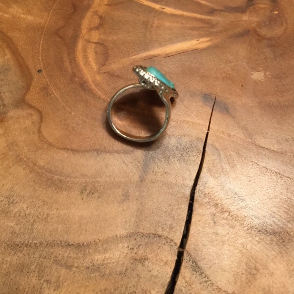 Turquoise Boho Statement Ring - Picture 12 of 16